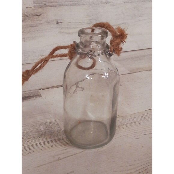 Miniature‎ Hanging Milk Jug Twine Hanger Great Decor Farmhouse - Picture 3 of 10